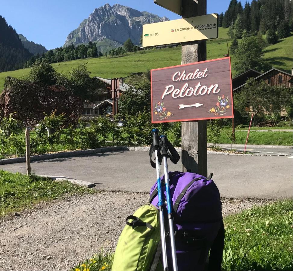 Chalet Peloton La Chapelle-d'Abondance Exterior photo